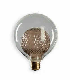 Ampoules Led|Cocktail Scandinave Ampoule LED losange strié 2 en 1