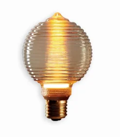 Ampoules Led|Cocktail Scandinave Ampoule LED sphérique striée