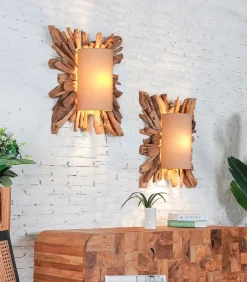 Appliques|Découvrez Nos Meubles En Teck|Cocktail Scandinave Applique teck PLAGA