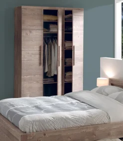 Armoires|Cocktail Scandinave Armoire pin massif 1 porte SANDERS
