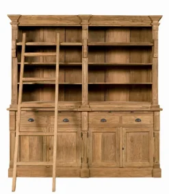 Découvrez Nos Meubles En Teck|Bahuts & Vaisseliers|Cocktail Scandinave Bahut-bibliothèque teck recyclé TRINIDAD