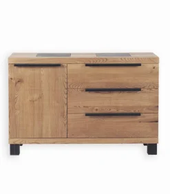 Bahuts & Vaisseliers|Cocktail Scandinave Bahut frêne 1 porte PIER