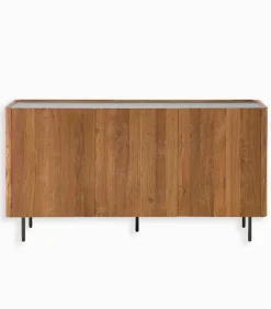 Découvrez Nos Meubles En Teck|Bahuts & Vaisseliers|Cocktail Scandinave Bahut teck recyclé NEVADA 3 portes