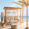 Découvrez Nos Meubles En Teck|Ensembles De Jardin|Cocktail Scandinave Banquette teck massif BAHIA