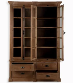 Etagères & Bibliothèques|Cocktail Scandinave Bibliothèque pin recyclé DAVEY