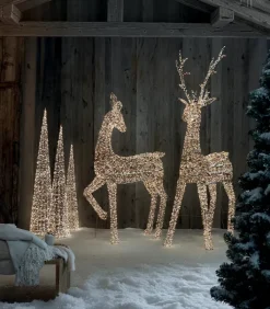 Décorations Led|Cocktail Scandinave Biche lumineuse 4400 LED