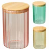 Accessoires Cuisine|Cocktail Scandinave Boite de conservation en verre coloré