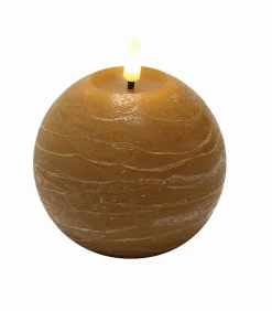 Décorations Led|Bougies & Senteurs|Cocktail Scandinave Bougie LED boule ambre