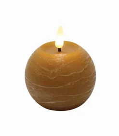 Décorations Led|Bougies & Senteurs|Cocktail Scandinave Bougie LED boule ambre