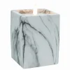 Décorations Led|Bougies & Senteurs|Cocktail Scandinave Bougie LED rectangulaire façon marbre