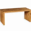 Bureaux|Cocktail Scandinave Bureau bas pin massif ciré MALMOE