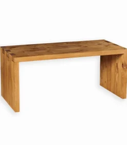 Bureaux|Cocktail Scandinave Bureau bas pin massif ciré MALMOE