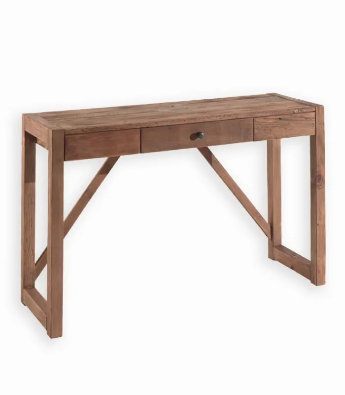 Bureaux|Cocktail Scandinave Bureau console pin recyclé WASCO