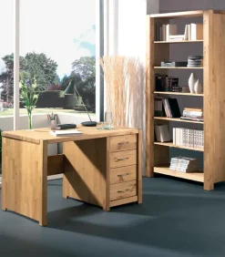 Bureaux|Cocktail Scandinave Bureau pin massif huilé FJORD