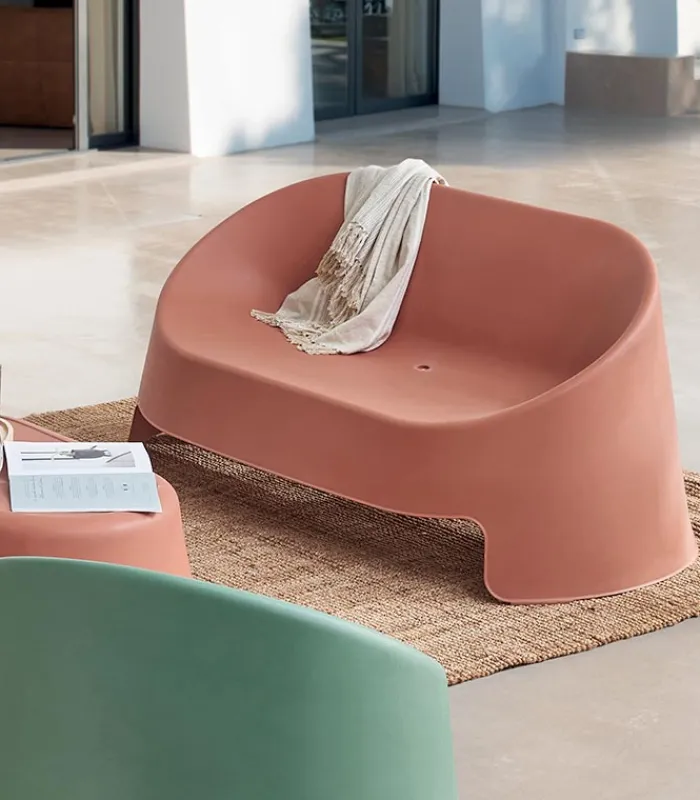 Fauteuils & Chaises De Jardin|Cocktail Scandinave Canapé de jardin empilable PERRY