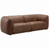 Canapés|Cocktail Scandinave Canapé WALNEY cognac L 247 cm