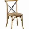 Chaises|Chaises|Cocktail Scandinave Chaise BISTROT empilable assise rotin