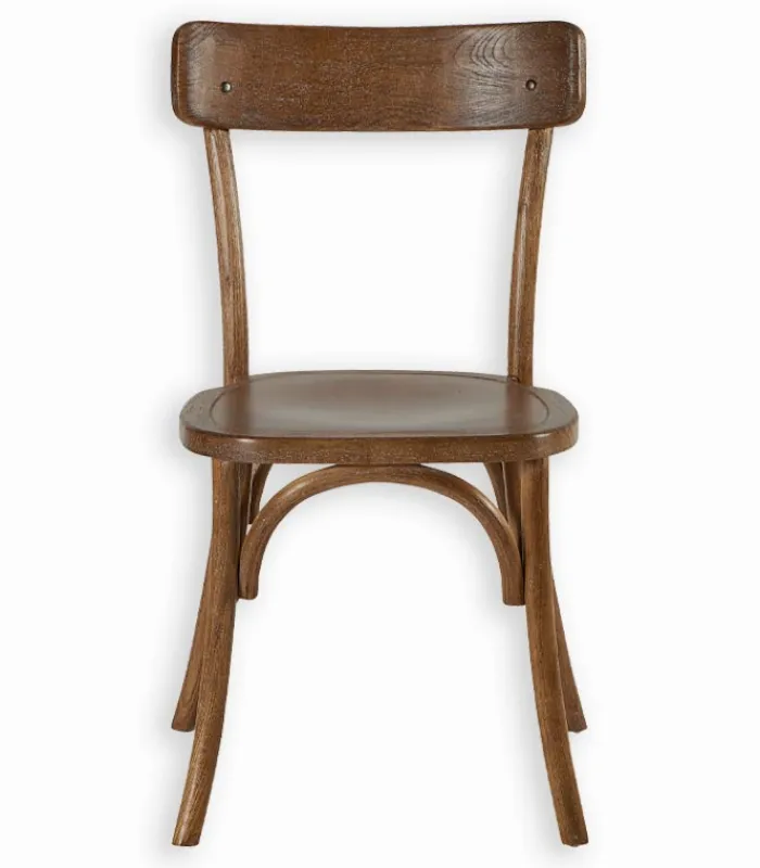 Chaises|Chaises|Cocktail Scandinave Chaise bistrot orme massif OWEN