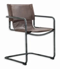 Chaises|Chaises|Cocktail Scandinave Chaise cuir RICHILL