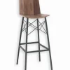 Découvrez Nos Meubles En Teck|Chaises De Bar|Cocktail Scandinave Chaise de bar métal et teck BROWTON