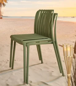 Fauteuils & Chaises De Jardin|Cocktail Scandinave Chaise de jardin empilable AVILA