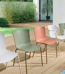 Fauteuils & Chaises De Jardin|Cocktail Scandinave Chaise de jardin empilable TAYLOR