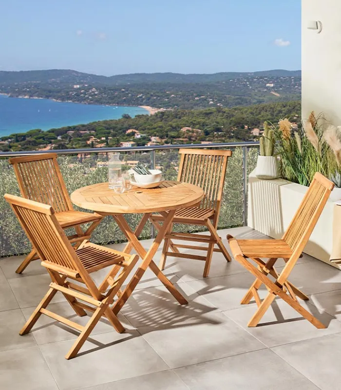 Découvrez Nos Meubles En Teck|Fauteuils & Chaises De Jardin|Cocktail Scandinave Chaise de jardin teck pliante PATIO