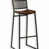 Découvrez Nos Meubles En Teck|Chaises De Bar|Cocktail Scandinave Chaise haute métal et teck GADO