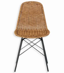 Chaises|Chaises|Cocktail Scandinave Chaise rotin YAIZA