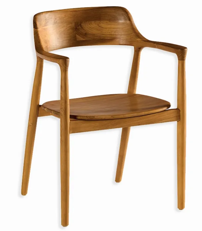 Découvrez Nos Meubles En Teck|Chaises|Cocktail Scandinave Chaise teck massif EVA