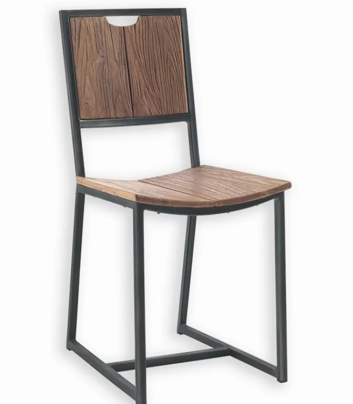 Découvrez Nos Meubles En Teck|Chaises|Cocktail Scandinave Chaise teck & métal BROWTON