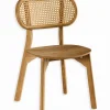 Découvrez Nos Meubles En Teck|Chaises|Cocktail Scandinave Chaise teck & rotin SOLANA
