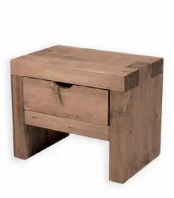 Chevets|Cocktail Scandinave Chevet pin massif ciré MALMOE