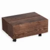 Chevets|Cocktail Scandinave Chevet pin massif ciré POUTRE
