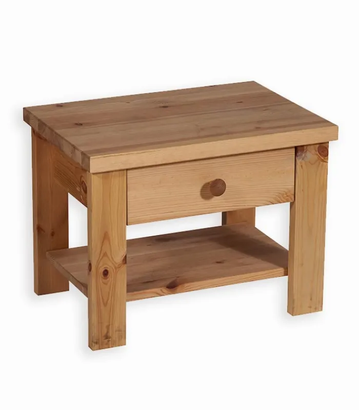 Chevets|Cocktail Scandinave Chevet pin massif FELIX