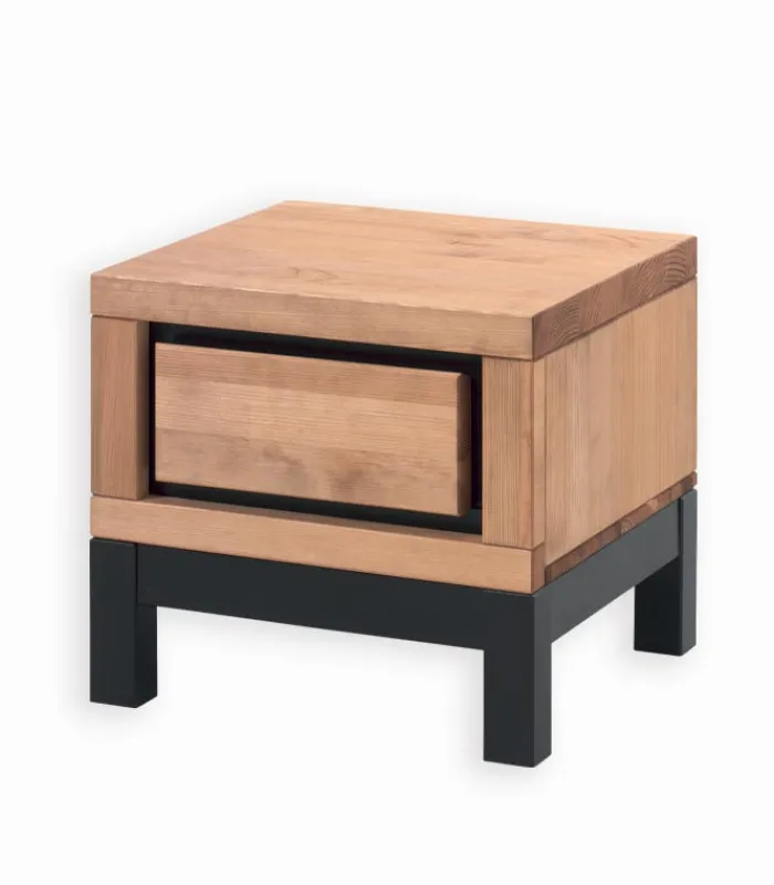 Chevets|Cocktail Scandinave Chevet pin massif huilé FOX