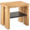 Chevets|Cocktail Scandinave Chevet pin massif PETRA