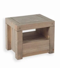 Chevets|Cocktail Scandinave Chevet pin massif SANDERS