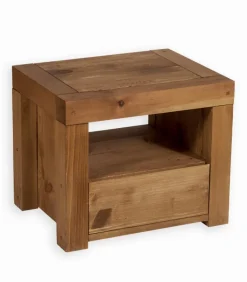 Chevets|Cocktail Scandinave Chevet pin massif SANDERS