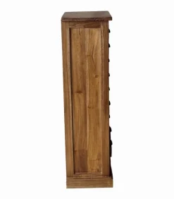 Commodes|Cocktail Scandinave Chiffonnier teck KLAT 10 tiroirs