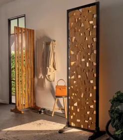 Découvrez Nos Meubles En Teck|Miroirs & Cloisons|Cocktail Scandinave Cloison teck MENDI