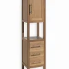 Etagères & Colonnes|Cocktail Scandinave Colonne en chêne STONE