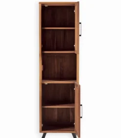 Découvrez Nos Meubles En Teck|Bonnetières & Colonnes|Cocktail Scandinave Colonne teck massif RAIVA