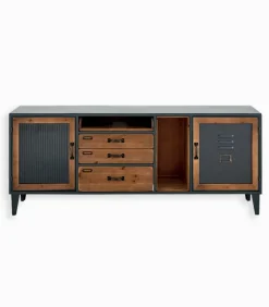 Commodes Déco|Cocktail Scandinave Commode basse MINDY 2 tiroirs