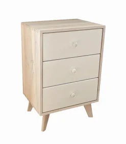 Commodes Déco|Cocktail Scandinave Commode déco 3 tiroirs LOGAN