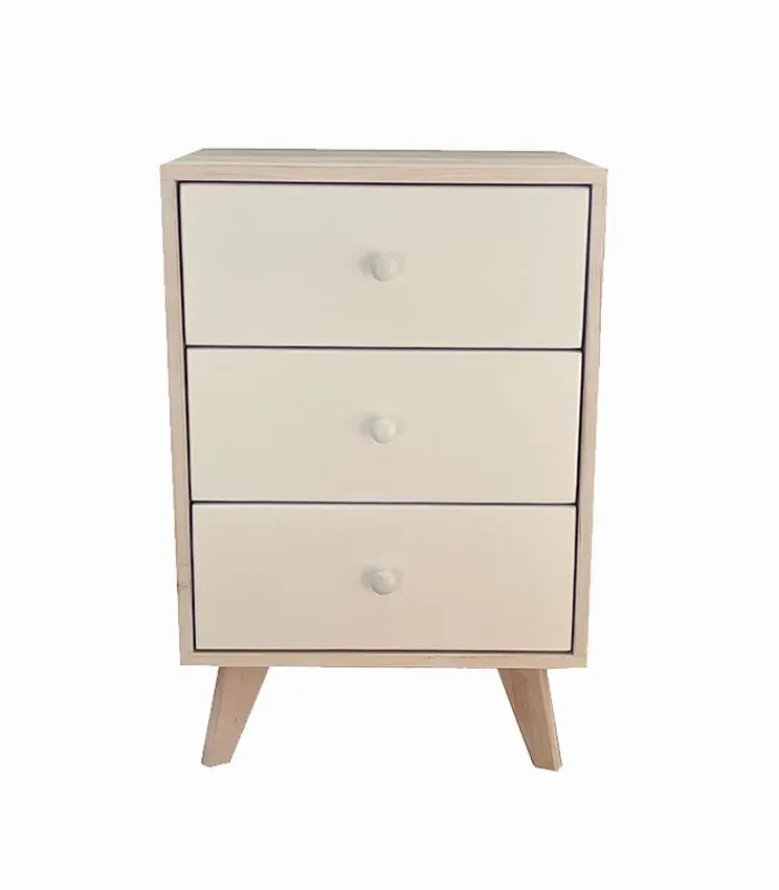 Commodes Déco|Cocktail Scandinave Commode déco 5 tiroirs LOGAN