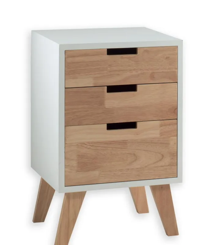 Commodes Déco|Cocktail Scandinave Commode déco 3 tiroirs RICK