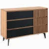 Commodes|Cocktail Scandinave Commode frêne ALSEN L 130 cm