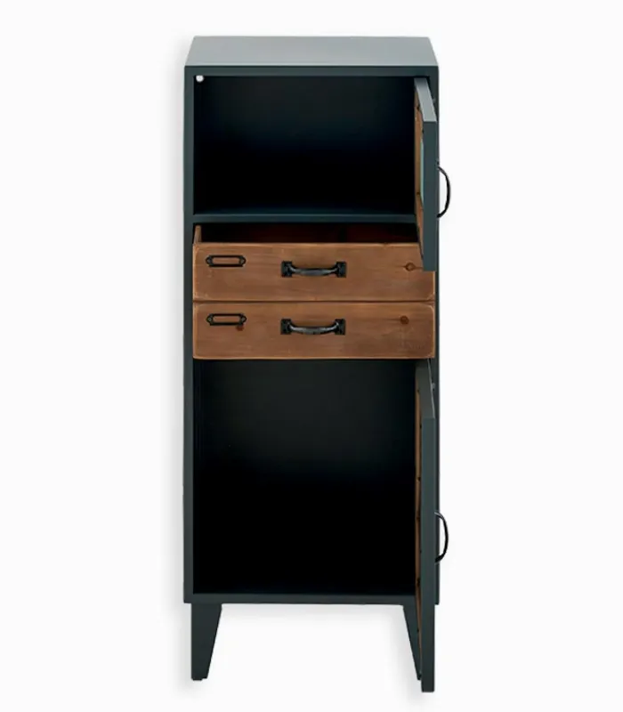 Commodes Déco|Cocktail Scandinave Commode MINDY 2 portes