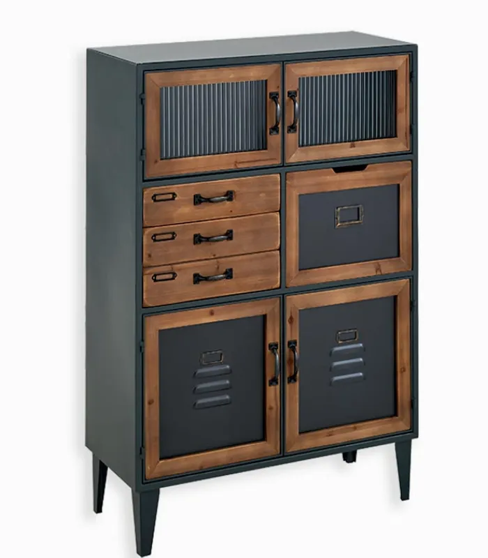 Commodes Déco|Cocktail Scandinave Commode MINDY 3 tiroirs